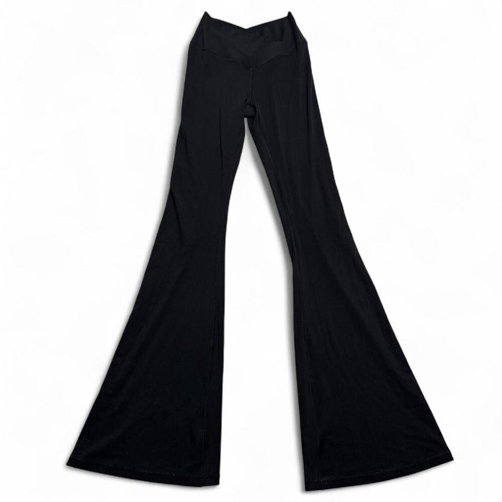 Aerie Flare Black Leggings activewear women’s size small